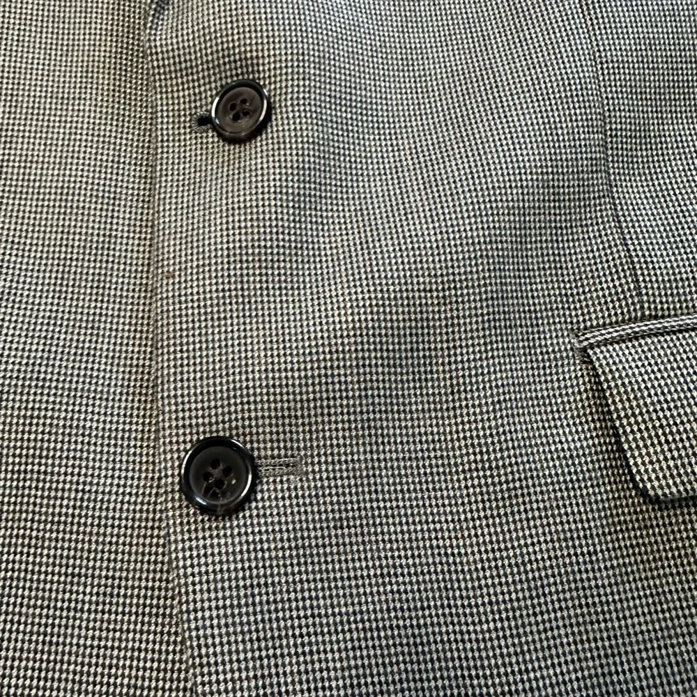Ralph Lauren‎ blade sports coat size 42R  2 button front, black and gray plaid